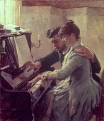Ved pianoet